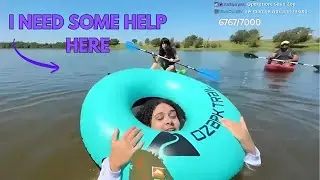 Emiru and Maya's CRAZY Kayaking Adventure with Friends #twitchstream #bestfromtwitch