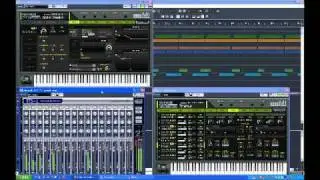 Bonanza Banzai tribute - Korg M1 Legacy Digital Edition / Roland TTS-1
