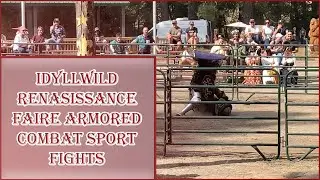 Armored Combat Sports at the Idyllwild Ren Faire 2021