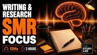 Sustained Writing Focus &ndash; SMR Pure Tones for Research and Drafting (2 Hours) &ndash; No Music