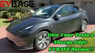Give Your Tesla a Sharpe Edge - EVBASE Review!!
