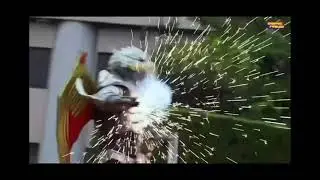 Kamen rider slash vs Garrett (kamen rider saber vs MKTNN) death battle fan made trailer