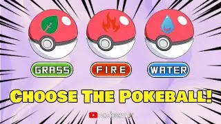 Choose The Pokeball And Build Your Pokemon Team || Pok&eacute; Roshan 🪄