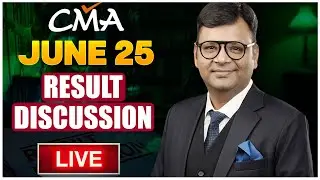 CMA Result  Live Discussion | CMA June 2025 Results | Satish Jalan | SJC Institute