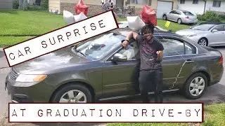 Car Inheritance Surprise at Graduation 🎓 Drive-By