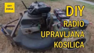 DIY Daljinski upravljana kosilica