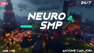 Minecraft Live | Join My Server 24/7 | Neuro SMP