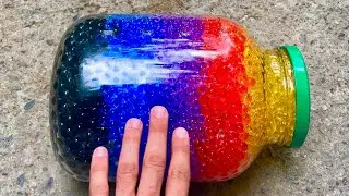 Crushing Crunchy & Soft Things! Breaking glass bottles ⚠️🔥 #shorts #asmr