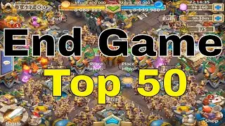 Castle Clash End Game Top Fifty Guild