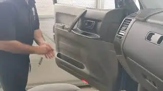 2000 Mitsubishi Pajero Front Door Trim Removal