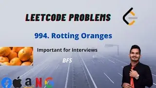 Rotting Oranges | Leetcode 994 | GFG | BFS | MUST DO Problems