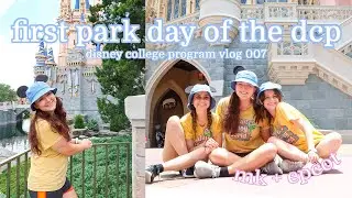 FIRST DCP PARK DAY: magic kingdom + epcot vlog // DISNEY COLLEGE PROGRAM 2021