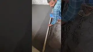 Floor plastering methods | #construction #shortsfeed #skills #amazingshorts #motivation #plaster