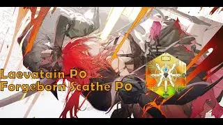 Laevatain P0 Marble Trimmed Medal [Arknights: Endfield]