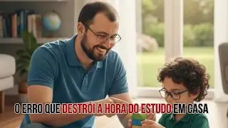 Como organizar a hora do estudo em casa com o seu filho.