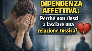 DIPENDENZA AFFETTIVA: Perche' non riesci a lasciare andare una relazione tossica? #episodio2