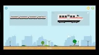 my trains mini video ( labo brick train game )