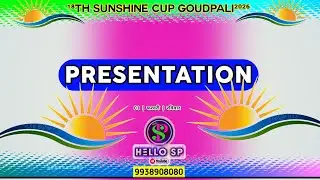 🎤𝐇𝐞𝐥𝐥𝐨𝐒𝐏🔴𝙇𝙄𝙑𝙀/PRESENTATION/¹⁸th 𝐒𝐔𝐍𝐒𝐇𝐈𝐍𝐄 𝐂𝐑𝐈𝐂𝐊𝐄𝐓 𝐂𝐔𝐏 𝐆𝐎𝐎𝐃𝐏𝐀𝐋𝐈²⁰²⁶/𝐂𝐑𝐈𝐂𝐊𝐄𝐓 𝐋𝐎𝐕𝐄𝐑𝐒