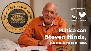 Steven Hinds-Vicepresidente de la TGBA. LA MAYOR PARTE DE MI VIDA FUE LEGAL LA EXHIBICI&Oacute;N DE GALLOS