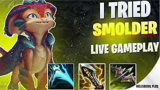 I Tried Smolder And He's BROKEN! - Wild Rift HellsDevil Plus Gameplay