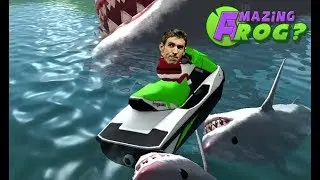 The Amazing Frog? - Racing Sharks Like Michael Phelps - Part 56