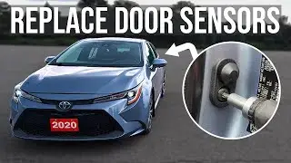 How to Replace Door Sensor - Toyota Corolla (2019-2026)