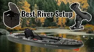 Ultimate Inflatable Kayak Setup For River Fishing | Frustration Free Kayak Fishing