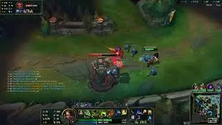 [kda 13/7/7] Nidalee vs Alistar support ranked patch 13.16
