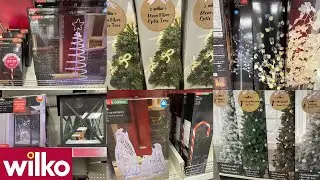 WILKO CHRISTMAS LIGHTS & CHRISTMAS TREE COLLECTION WITH PRICE OCT 2021 | WILKO HAUL | TRAVELANDSHOP