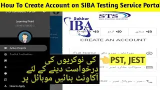 HOW TO CREATE ACCOUNT ON SIBA TESTING SERVICE PORTAL FOR APPLY ONLINE | UPCOMING PST, JEST JOBS 2021