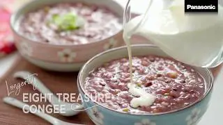 Panasonic Slow Cooker Recipe: Longevity Eight Treasure Congee