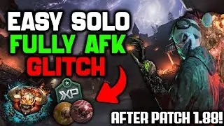 EASY SOLO FULLY AFK GLITCH! Unlimited XP Glitch After Patch 1.88! (BO7 Zombies)