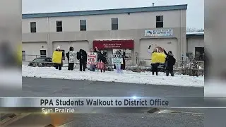 Students walk out of Prairie Phoenix Academy to protest principal&rsquo;s return