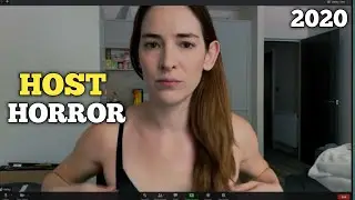 HOST (2020) Ending Explained | women alone with ghost | Shudder's Best Horror Film of 2020