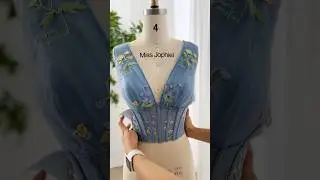Making a steel blue midi dress #prom #dress #braidal #fashion #sewing #hautecouture #style #wedding