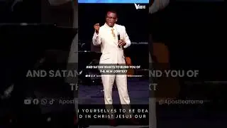 Don&rsquo;t Let Satan Drag You Back Into Your Past - Dr. Arome Osayi #apostlearomeosayi #prayer