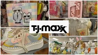 TJMAXX Cute Spring Finds  * Designer Handbags * Shoes *Easter Decor 2024 *Beauty Finds & More