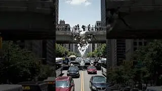 Pedestrian Bridge Suddenly Collapses Onto Busy Street! 🚨