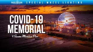 🎡 Pacific Park Lights the Ferris Wheel Amber for the National Covid Memorial January 2021