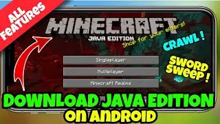 How to download Minecraft Java Edition on Android Free | Full tutorial Explained | Drednick Playz