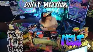 Dirty Mayhem Drum and Bass with Dj Melt Jan. 24, 2022 #dnb #jungle #drumandbass #dj #femaledj #rave