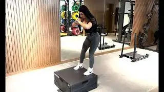 Box Curtsy Step Down - Barbella App Demo Video