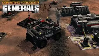 USA MARP 1 vs 3 USA Super - TEST PARTY (MOD CONTRA X BETA) C&C Generals Zero Hour