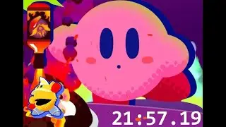 Kirby Star Allies - The Ultimate Choice, Soul Melter EX (solo Sir Kibble/Cutter): 21:57.19