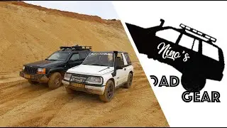 Modified Jeep ZJ and others offroad in Euskirchen(old footage)