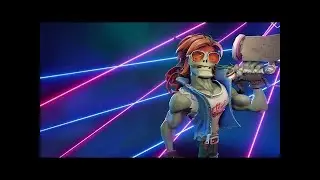 Battle for Neighborville 80's action hero flight glitch!