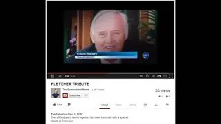 Ken Fletcher Park Tree Planting Channel Ten News Report recorded 29/8/2012