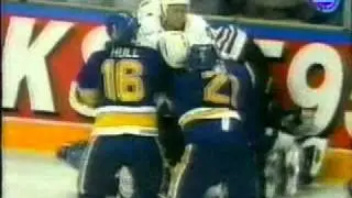 Chicago Blackhawks vs. St. Louis Blues BRAWL