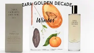New Zara Perfume : Golden Decade Winter