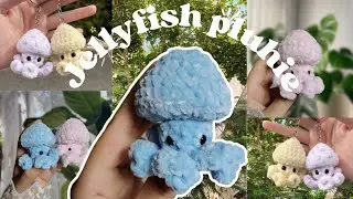 How to crochet Mini Jellyfish 🪼 | Part 2 |Beginner crochet tutorial | DIY plushie